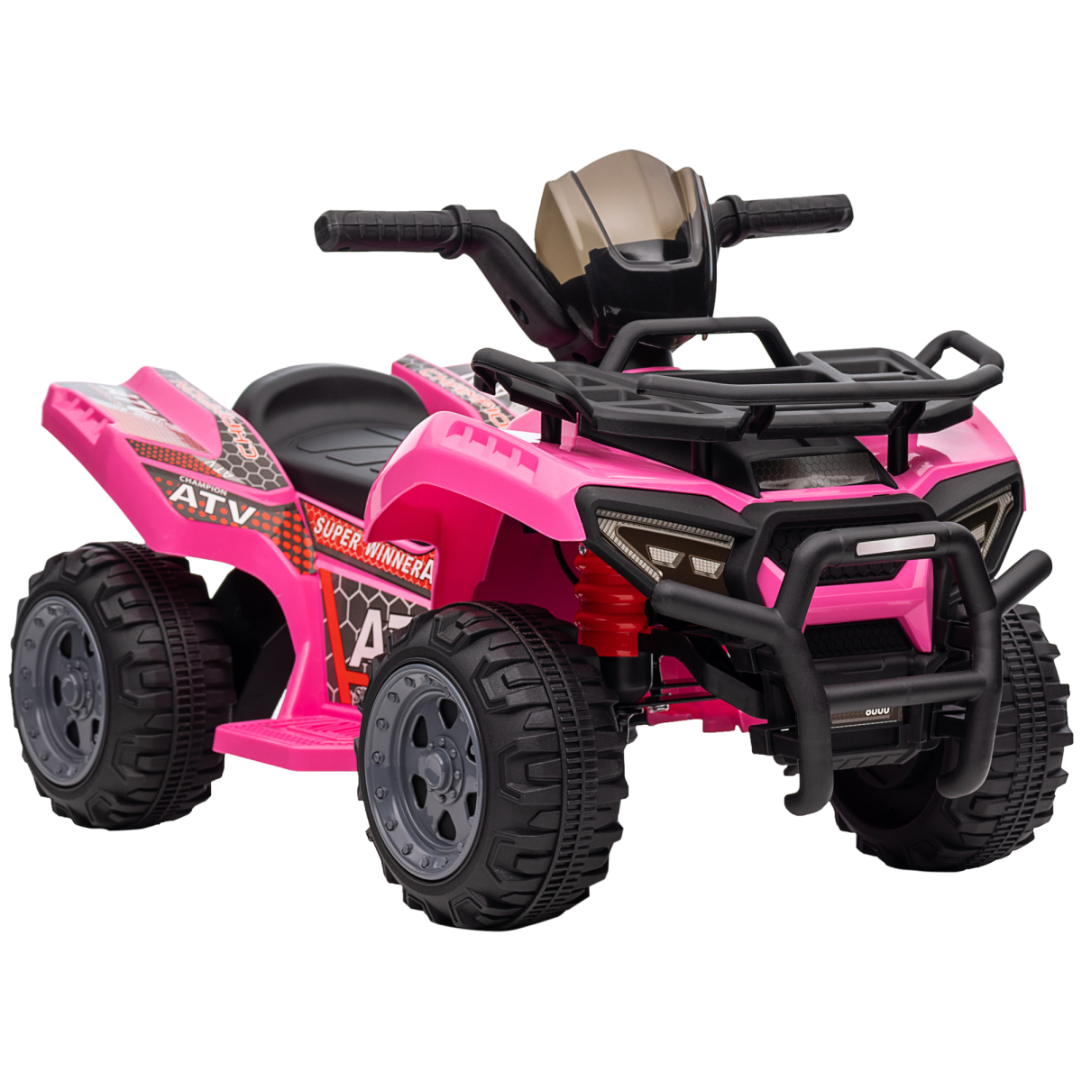 cortex-london-windsor-kids-ride-on-atv-car-pink-music
