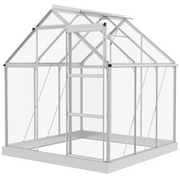 cortex-london-windsor-6-x-6ft-walk-in-polycarbonate-greenhouse-silver