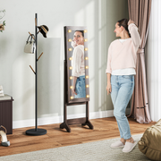 Freestanding Mirrored Jewellery Storage Cabinet