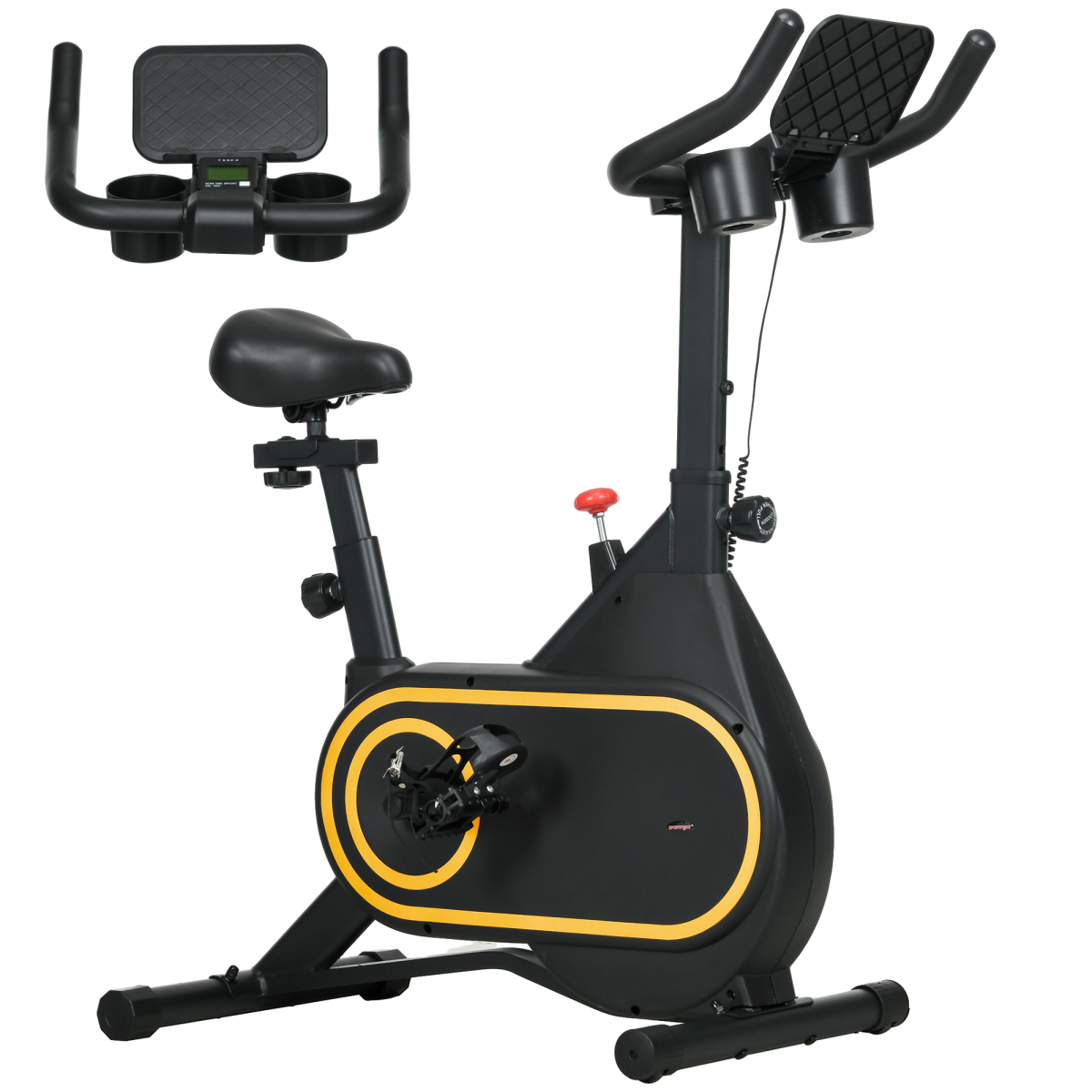 cortex-london-windsor-home-exercise-bike-lcd-display-black