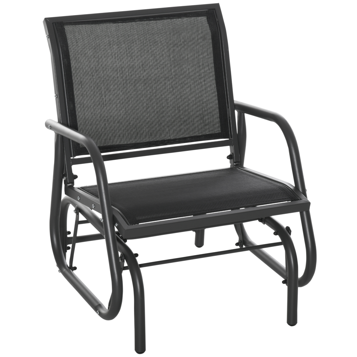 cortex-london-bath-outdoor-gliding-swing-chair-mesh-seat-curved-back-steel-frame