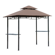 cortex-london-windsor-8ft-double-tier-bbq-grill-gazebo-canopy-coffee