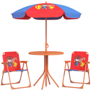 cortex-london-windsor-cowboy-kids-bistro-table-chair-set-adjustable-parasol