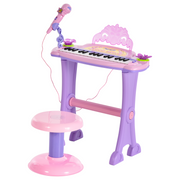 cortex-london-bath-32-key-kids-electronic-organ-with-microphone-and-stool