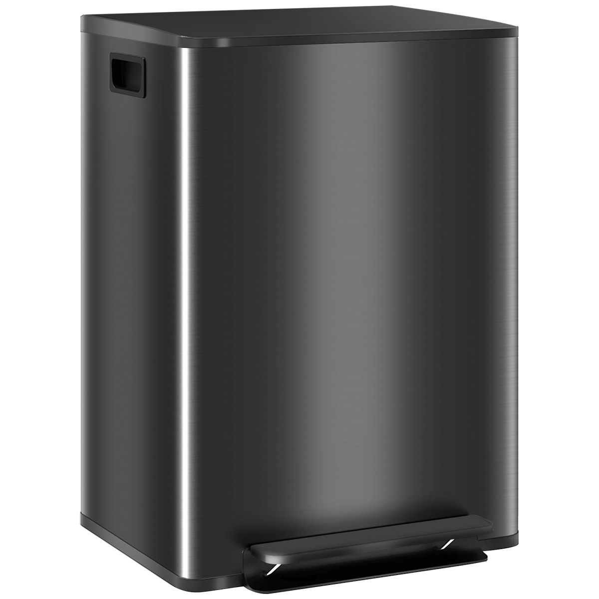 cortex-london-westminster-2-x-30l-dual-pedal-bin-black-stainless-steel