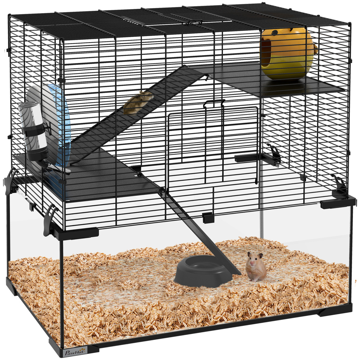 cortex-london-york-three-tier-hamster-cage-with-glass-base