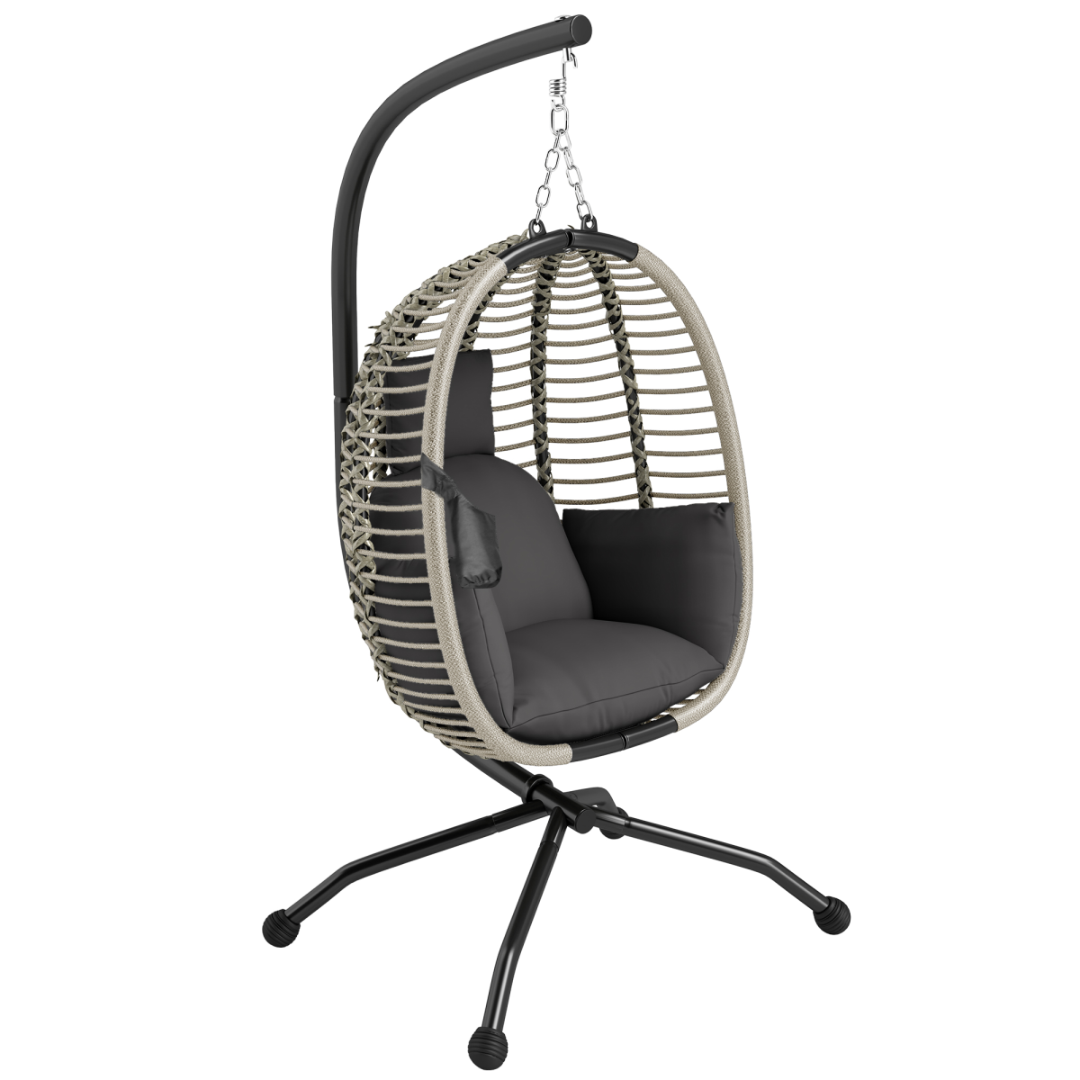 cortex-london-windsor-dark-grey-folding-basket-chair-with-cup-holders