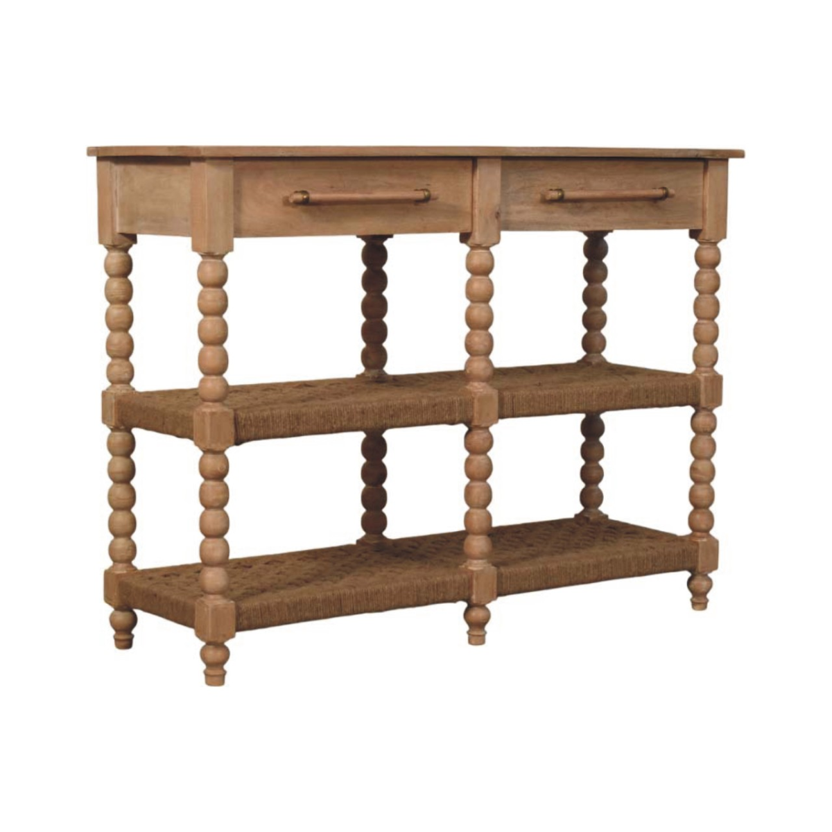 cortex-london-york-savoy-mango-wood-bobbin-console-jute-shelves-beige