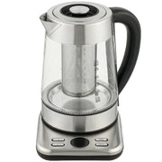 HOMCOM Electric Kettle, 1.7L Fast Boil 3KW Water Kettle with UK Strix Thermostat, Tea Infuser, Keep Warm Function