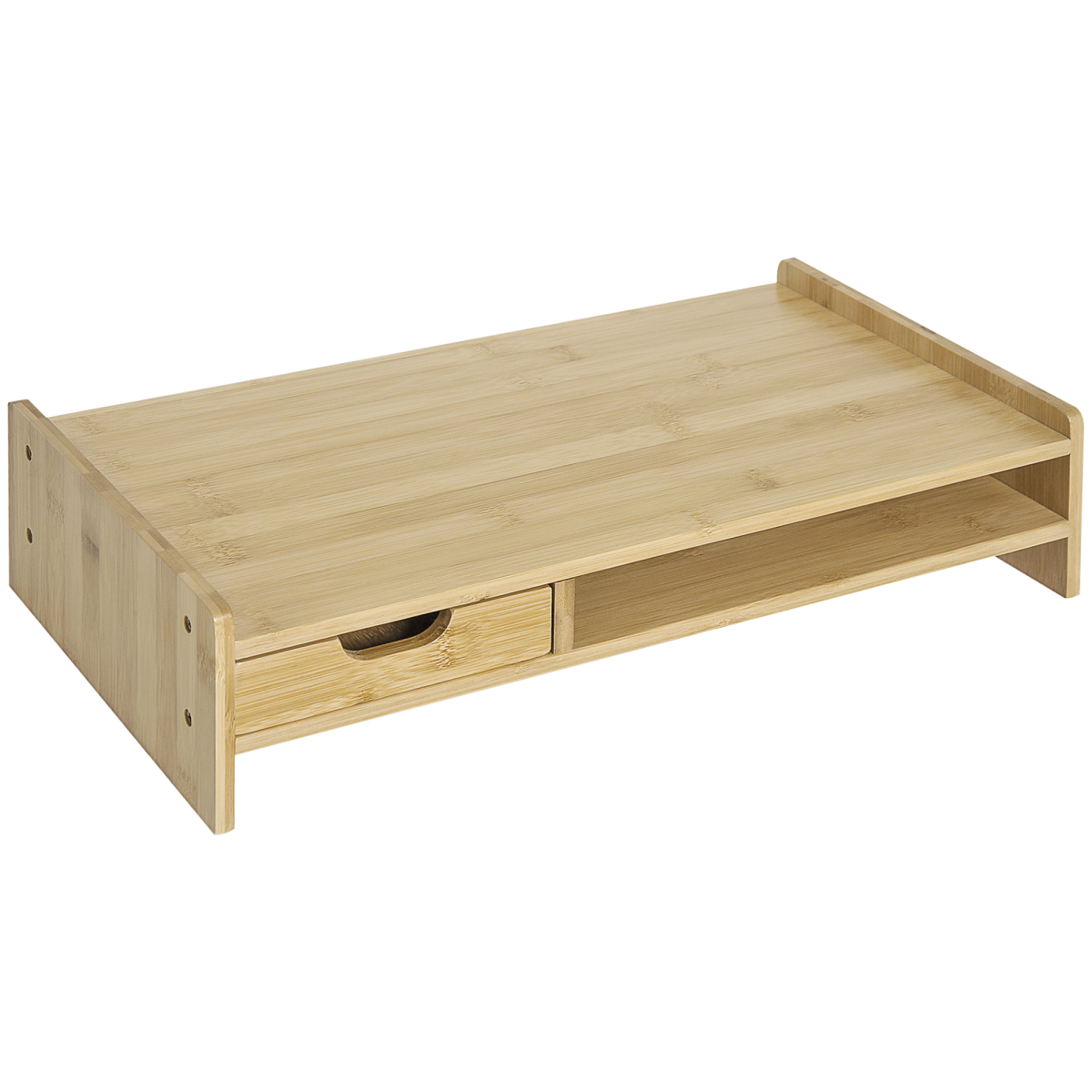 cortex-london-windsor-bamboo-monitor-riser-desk-organiser-with-drawer