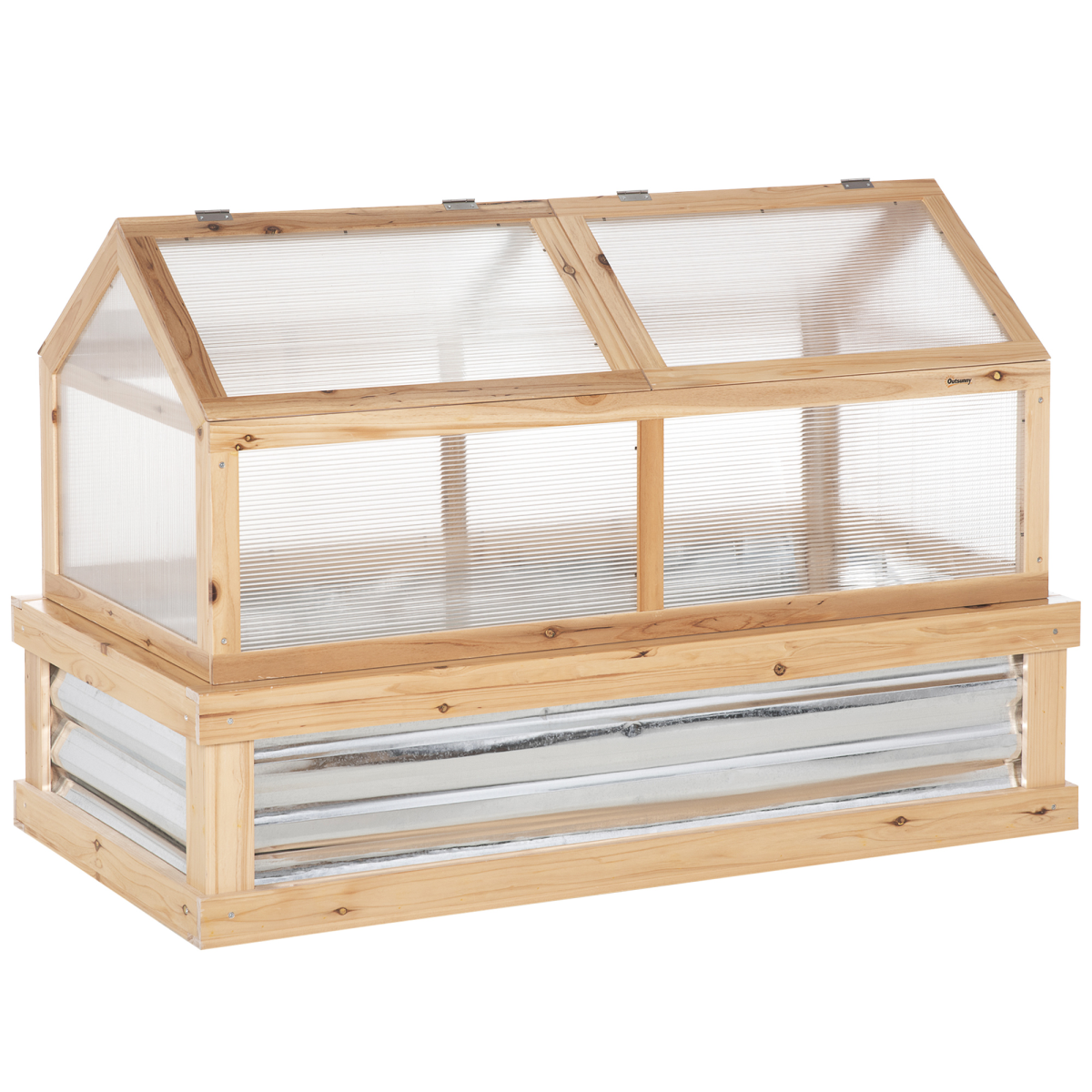 cortex-london-york-raised-garden-bed-greenhouse-top-natural-kit