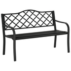 cortex-london-windsor-antique-steel-2-seater-outdoor-garden-bench-armrest-matte-black
