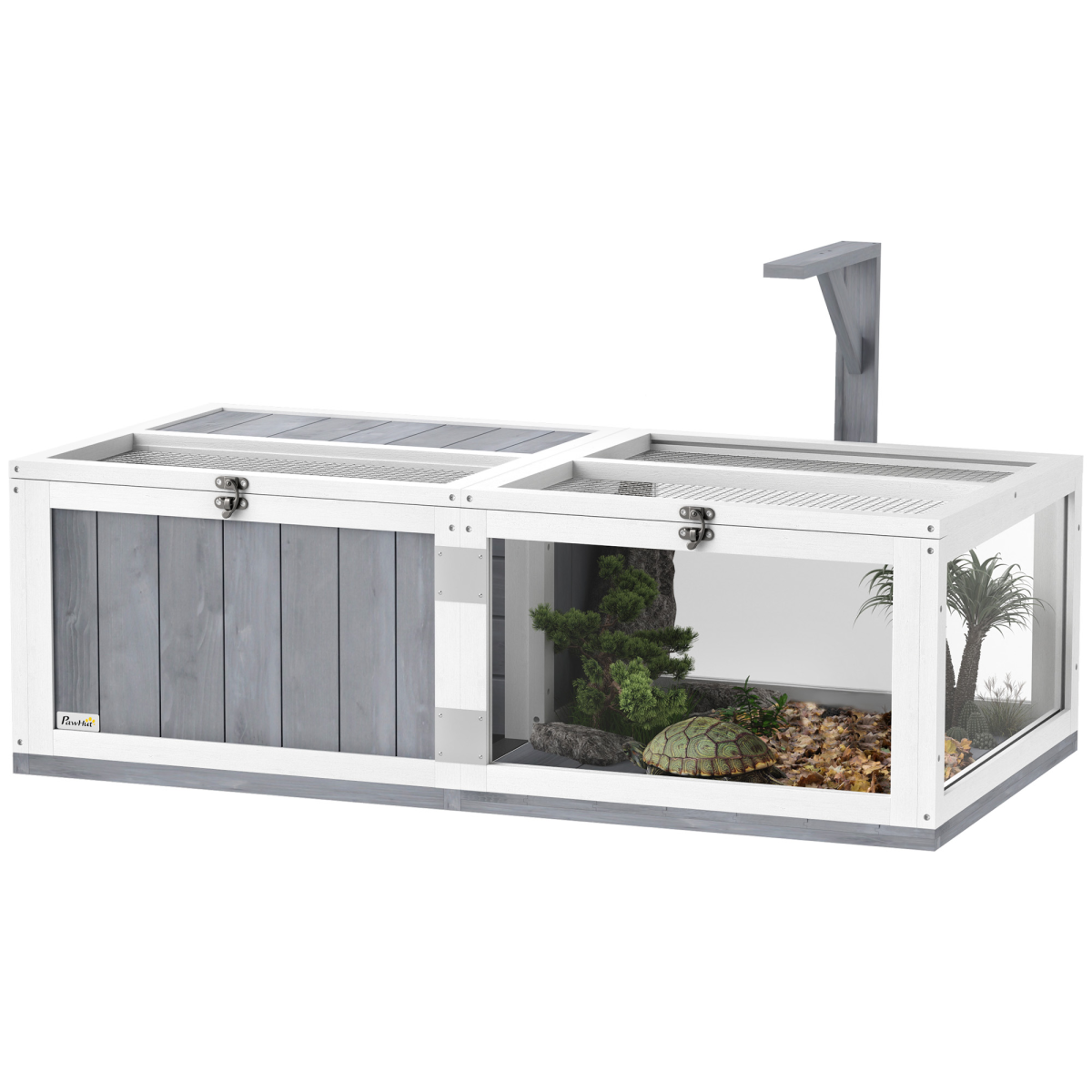 cortex-london-windsor-wooden-tortoise-house-lamp-holder-clear-observation-windows