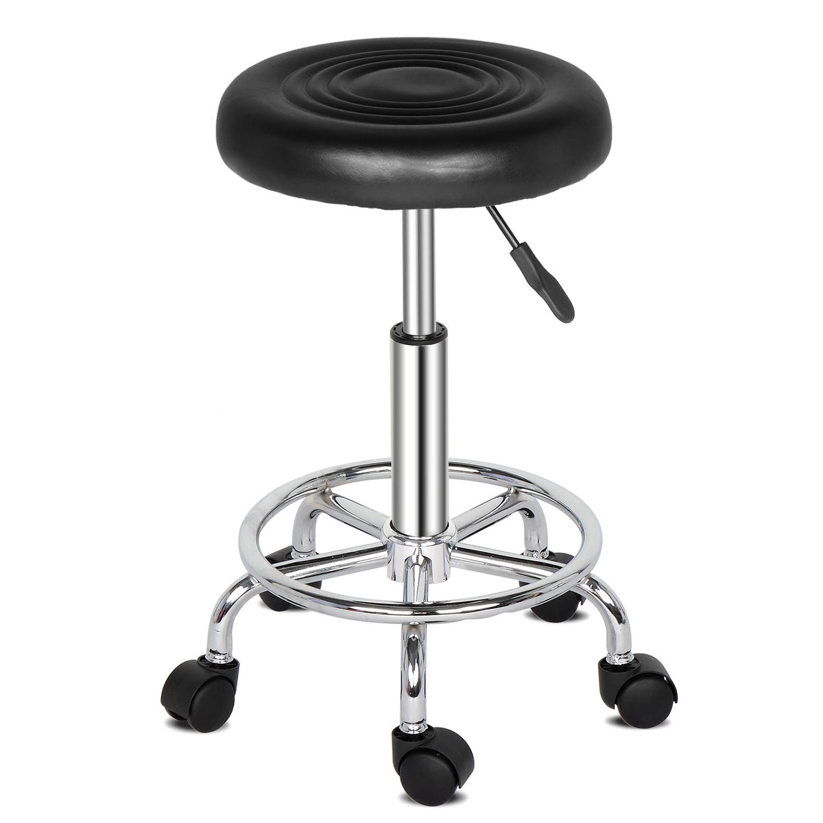 cortex-london-york-round-black-pu-leather-rotation-bar-stool-with-five-casters