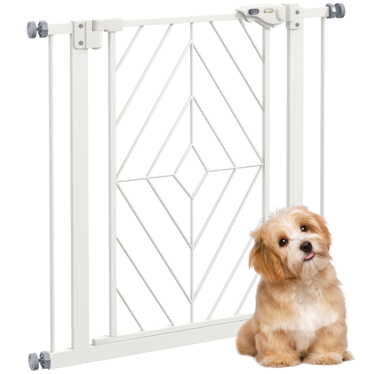 cortex-london-windsor-auto-closing-safety-gate-for-dogs-white-steel-74-80cm