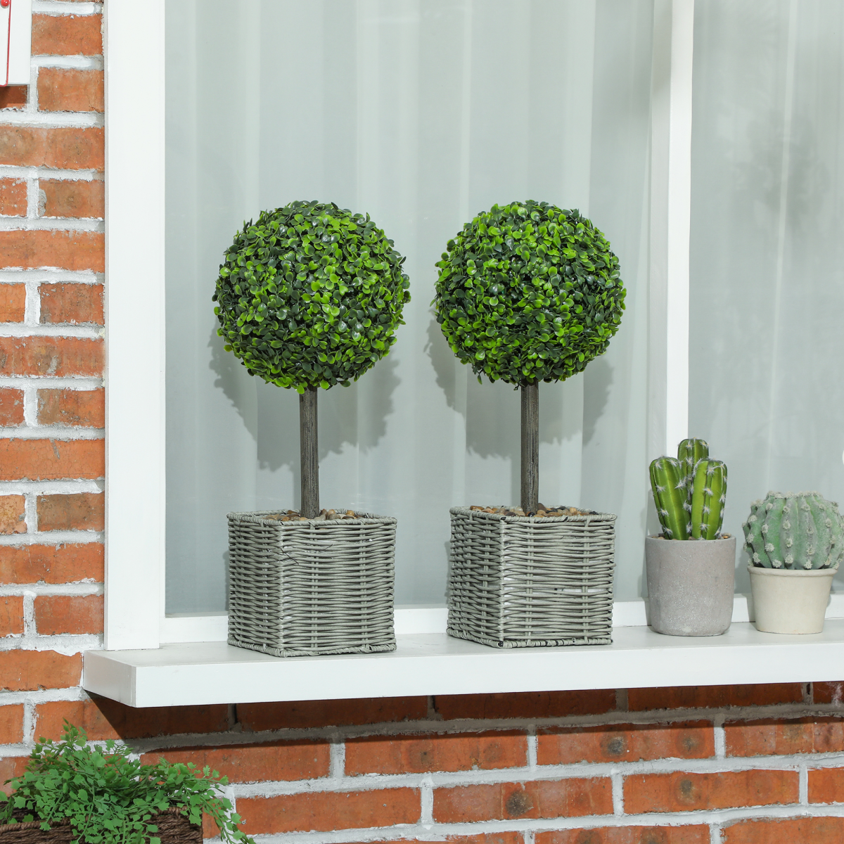 cortex-london-windsor-boxwood-topiary-artificial-plants-2-piece-set-green