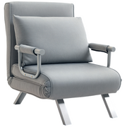 cortex-london-windsor-foldable-sofa-bed-armchair-light-grey-suedette