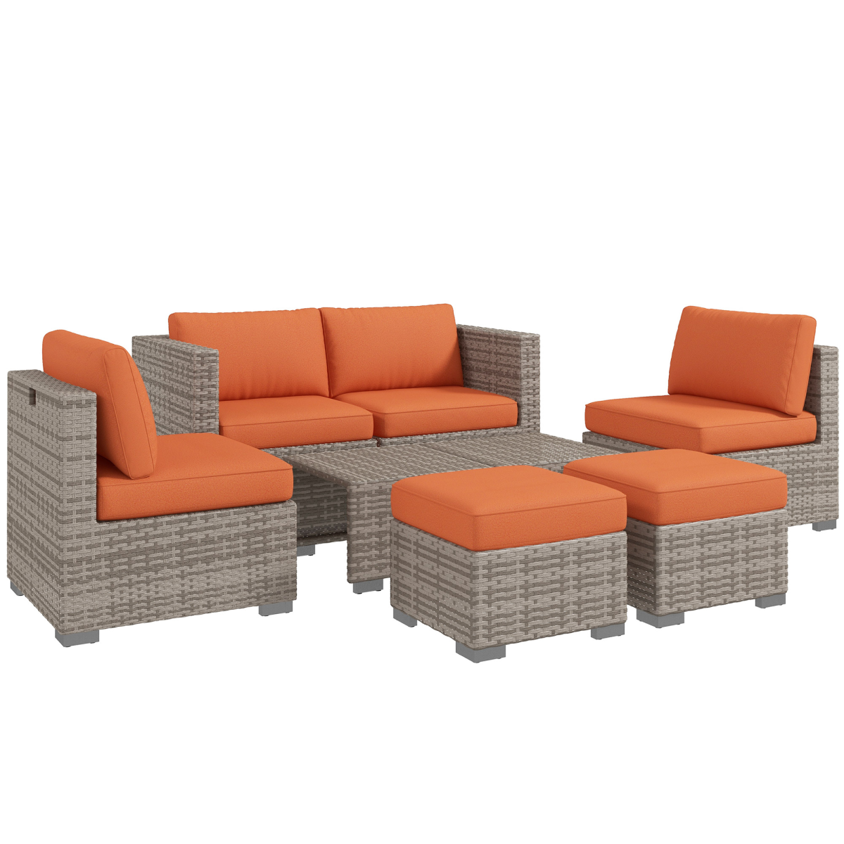 cortex-london-windsor-orange-outdoor-rattan-sofa-set