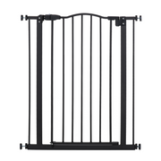 cortex-london-york-adjustable-metal-pet-gate-black-auto-close-door