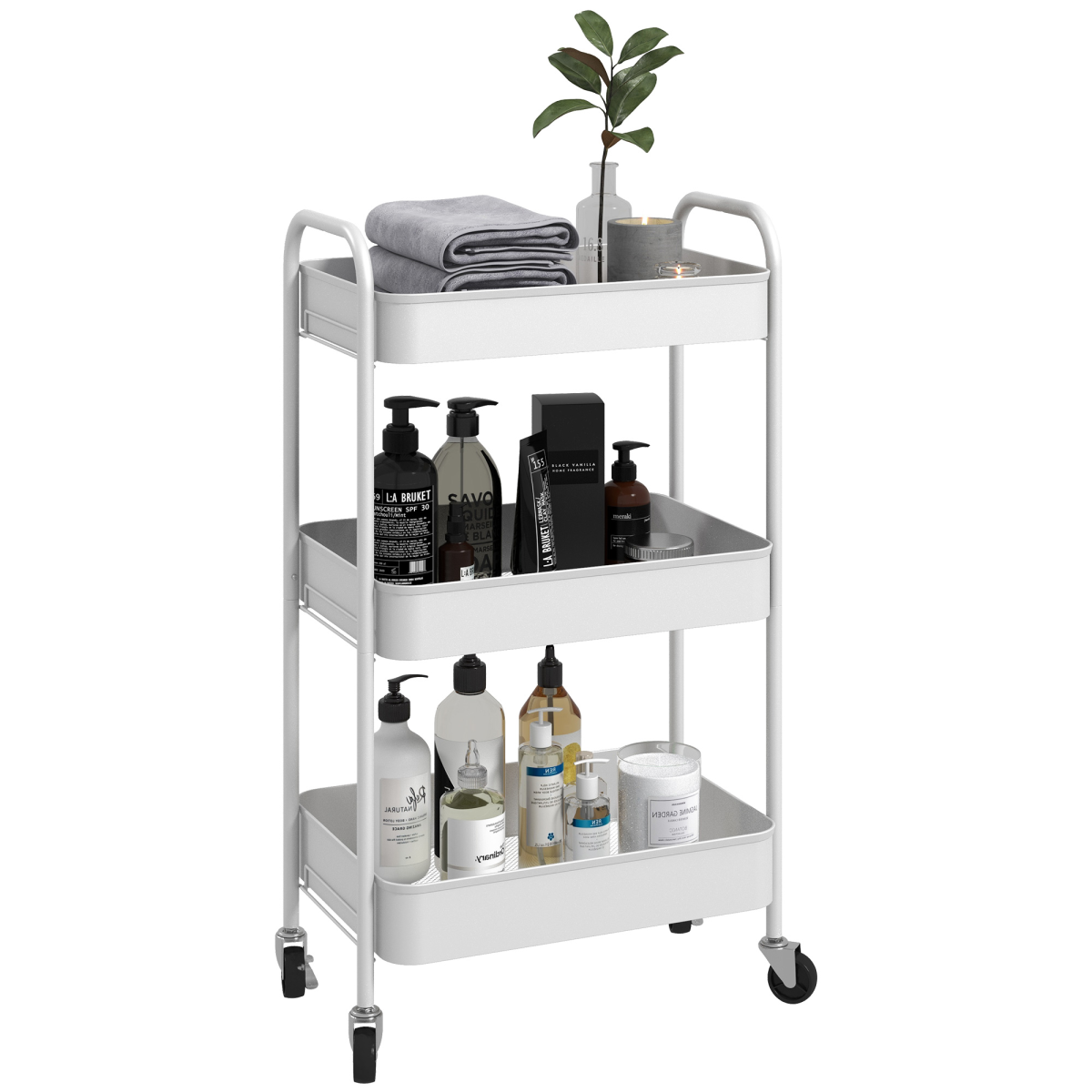 cortex-london-windsor-three-tier-white-steel-rolling-utility-cart-with-mesh-baskets