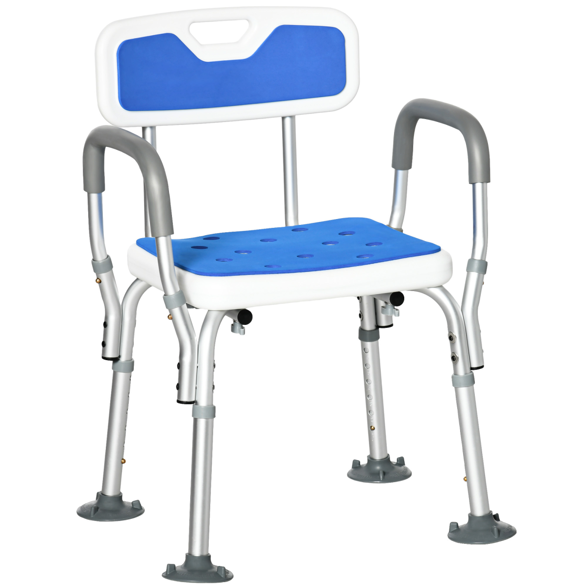 cortex-london-windsor-blue-eva-padded-shower-stool-back-arms-suction-feet