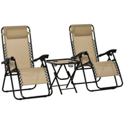 cortex-london-windsor-3pc-zero-gravity-garden-lounger-table-set-beige-outsunny