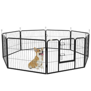 cortex-london-windsor-black-steel-dog-puppy-guinea-pig-playpen