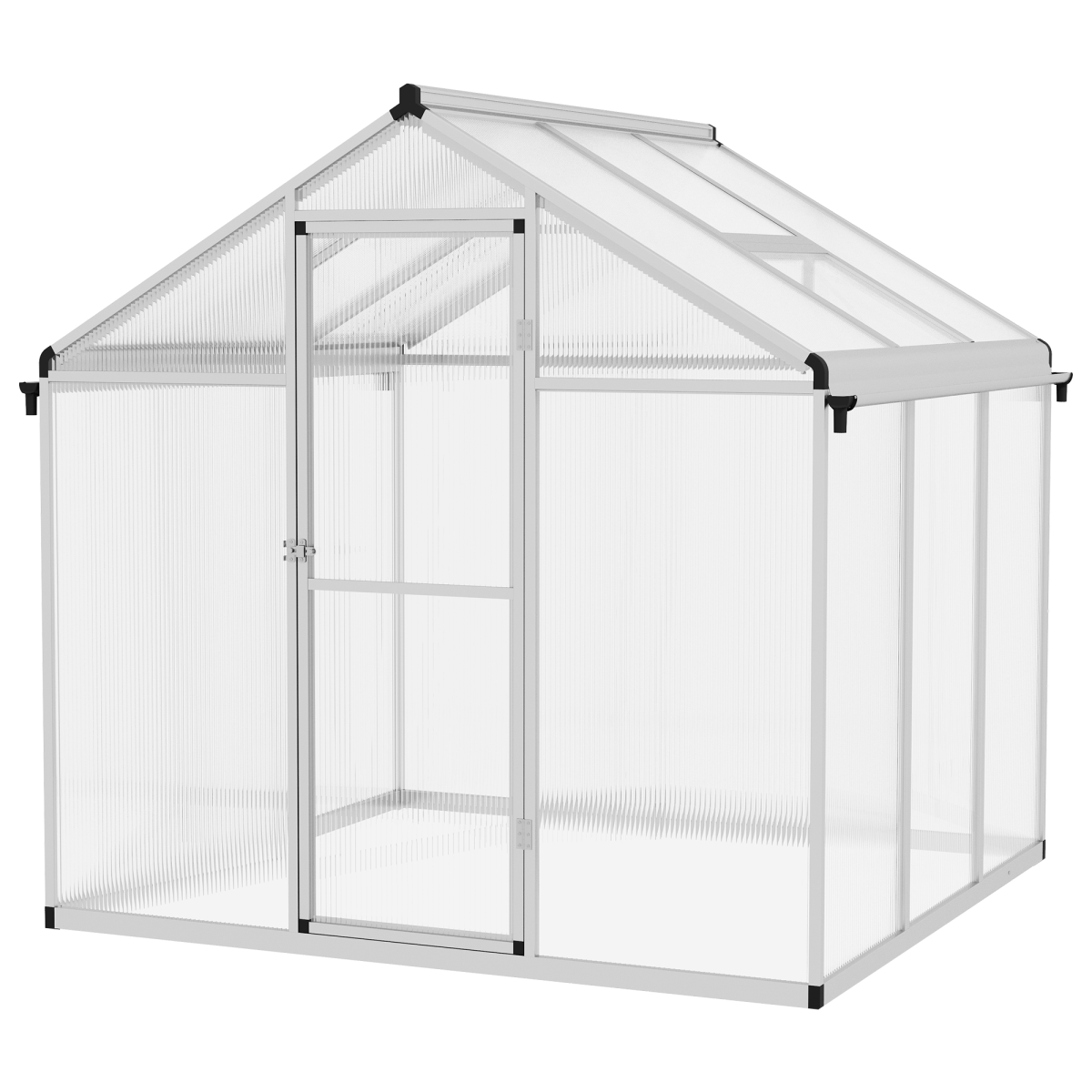 cortex-london-windsor-6x6ft-aluminium-greenhouse-polycarbonate-panels