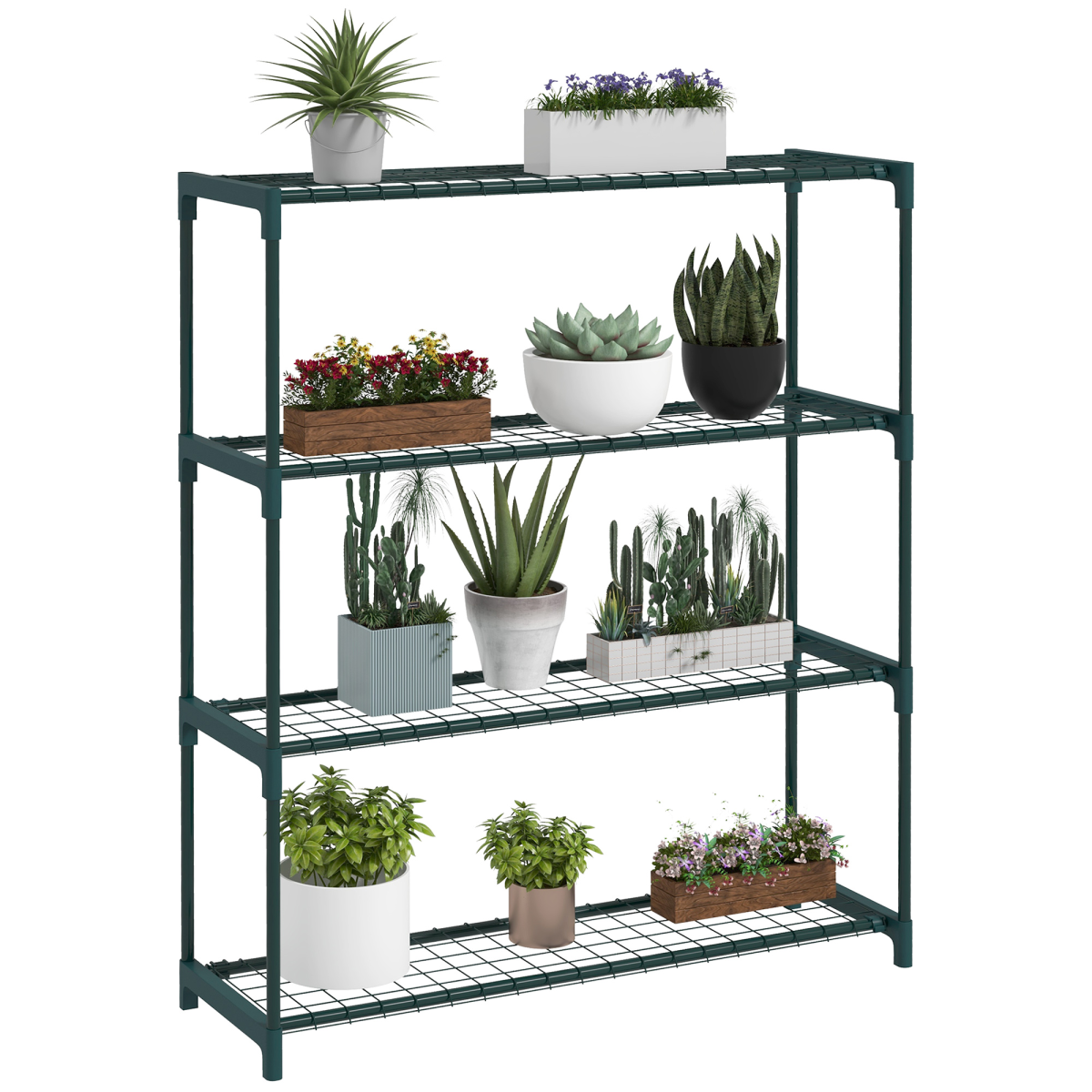 cortex-london-york-four-tier-steel-plant-stand-dark-green