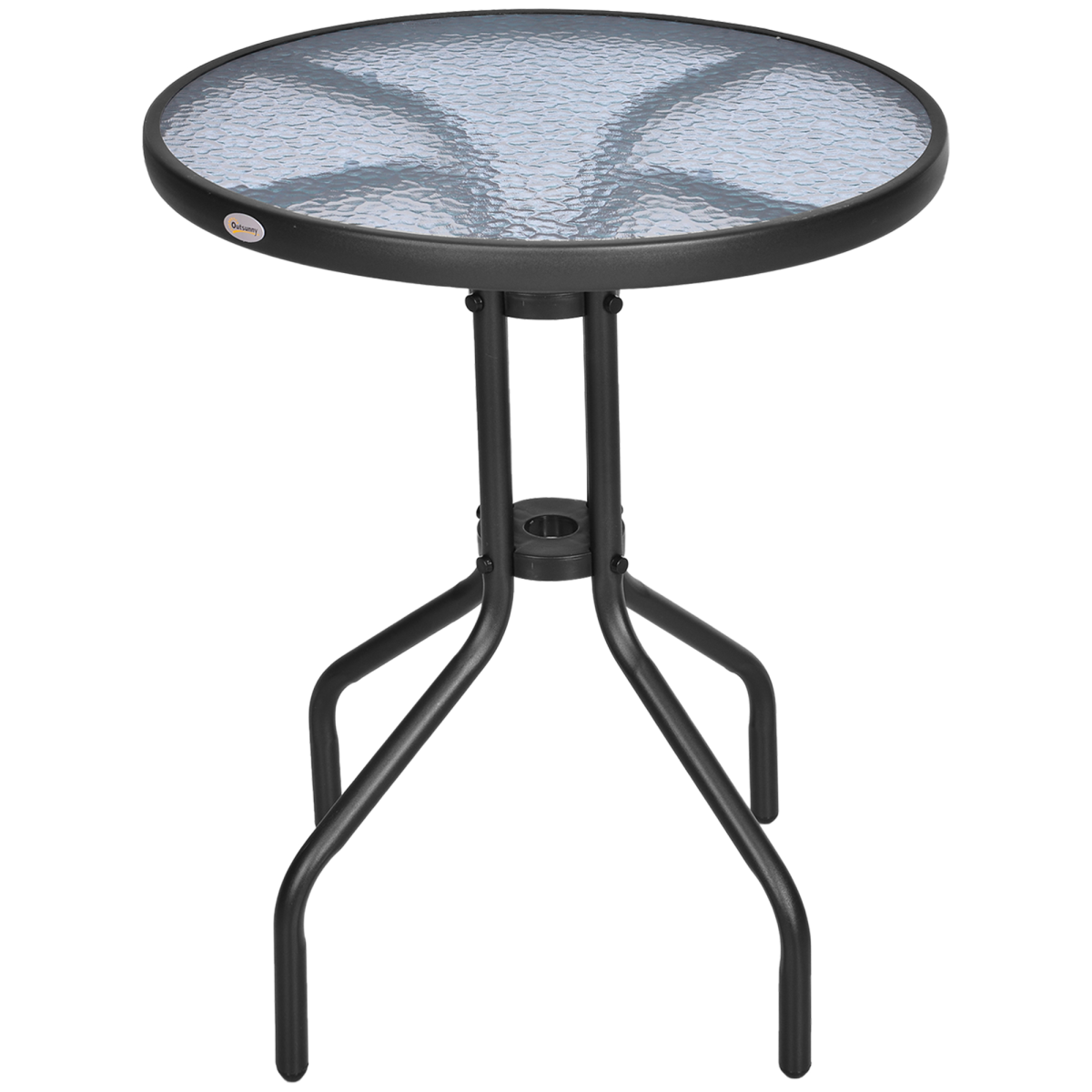 cortex-london-windsor-black-round-metal-tempered-glass-garden-table
