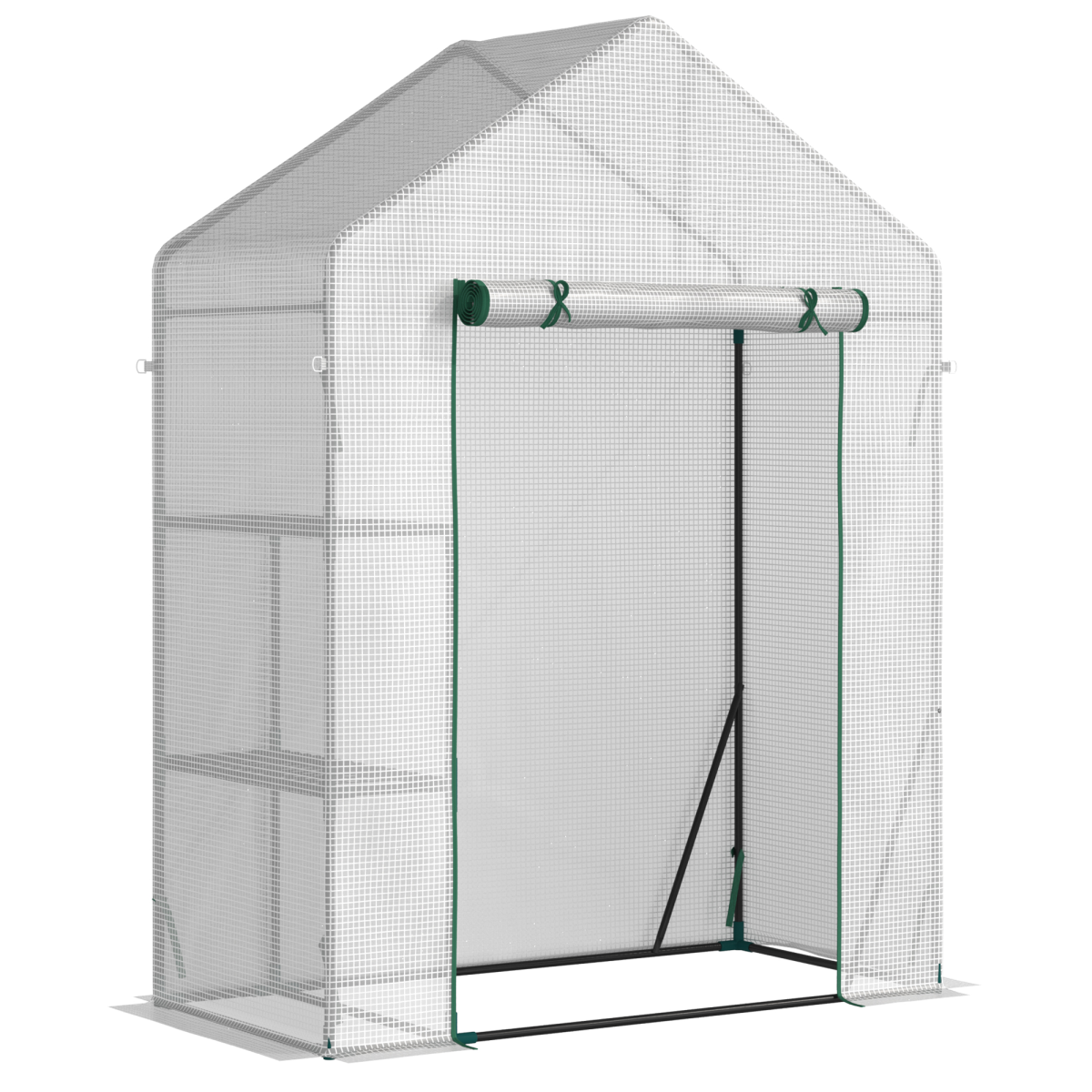 cortex-london-kew-portable-outdoor-greenhouse-with-two-wire-shelves