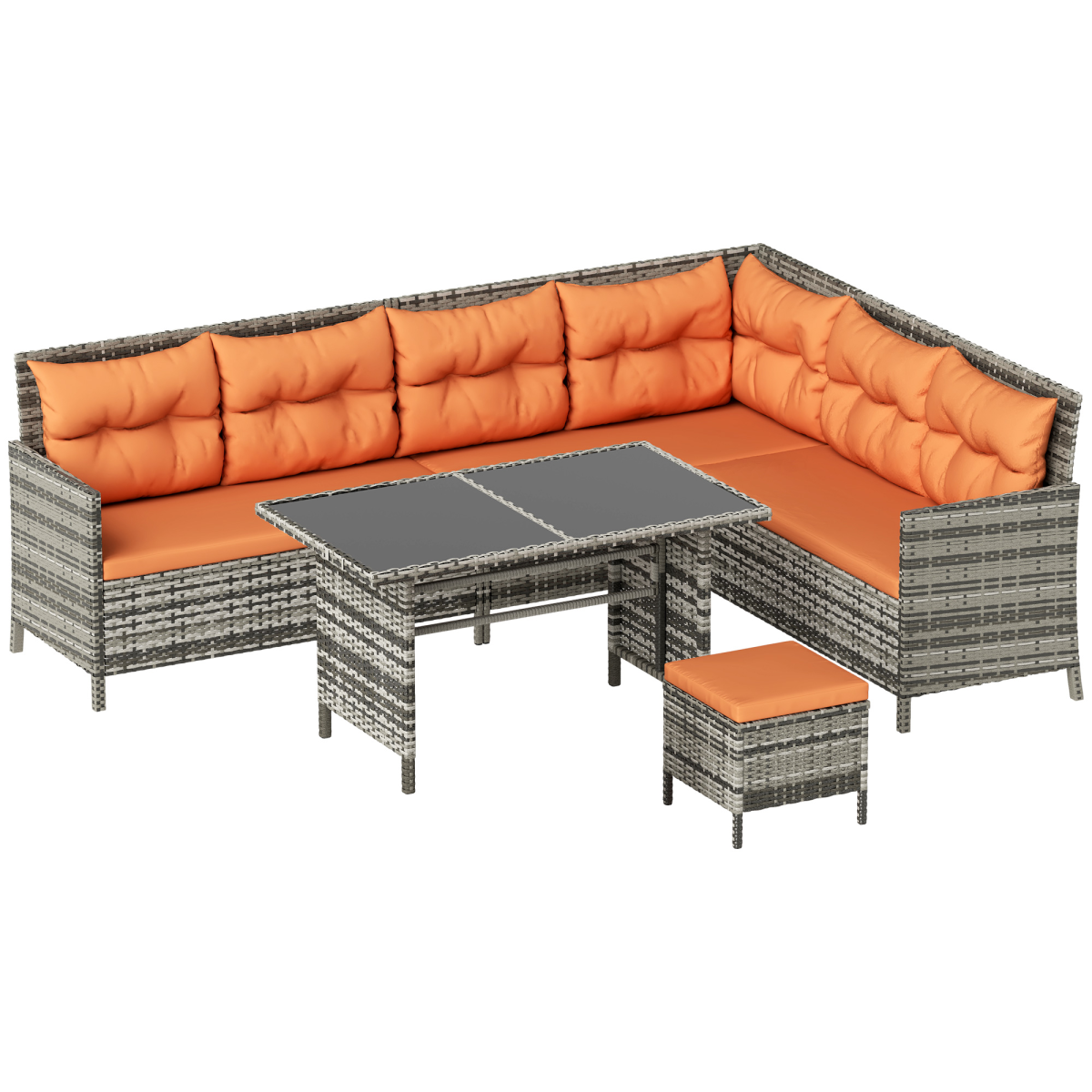 cortex-london-windsor-six-piece-orange-pe-rattan-patio-sofa-set
