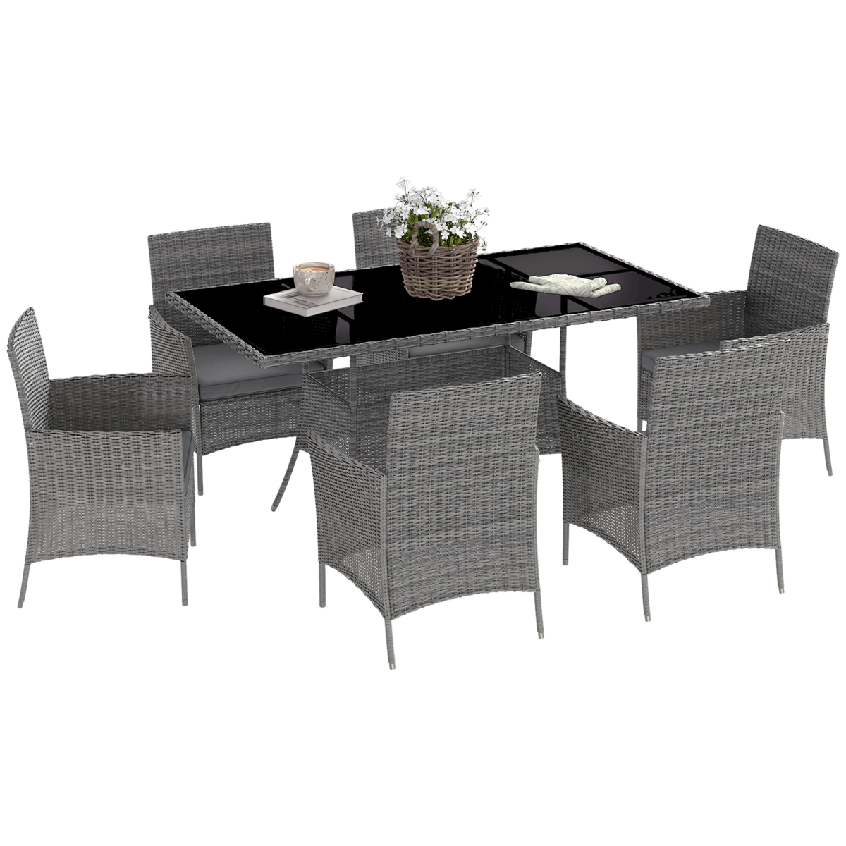 cortex-london-windsor-rattan-garden-dining-set-for-6-with-glass-table-charcoal-grey