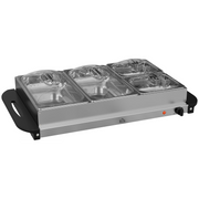 cortex-london-windsor-four-tray-electric-food-warmer-buffet-server-300w-stainless-steel-silver