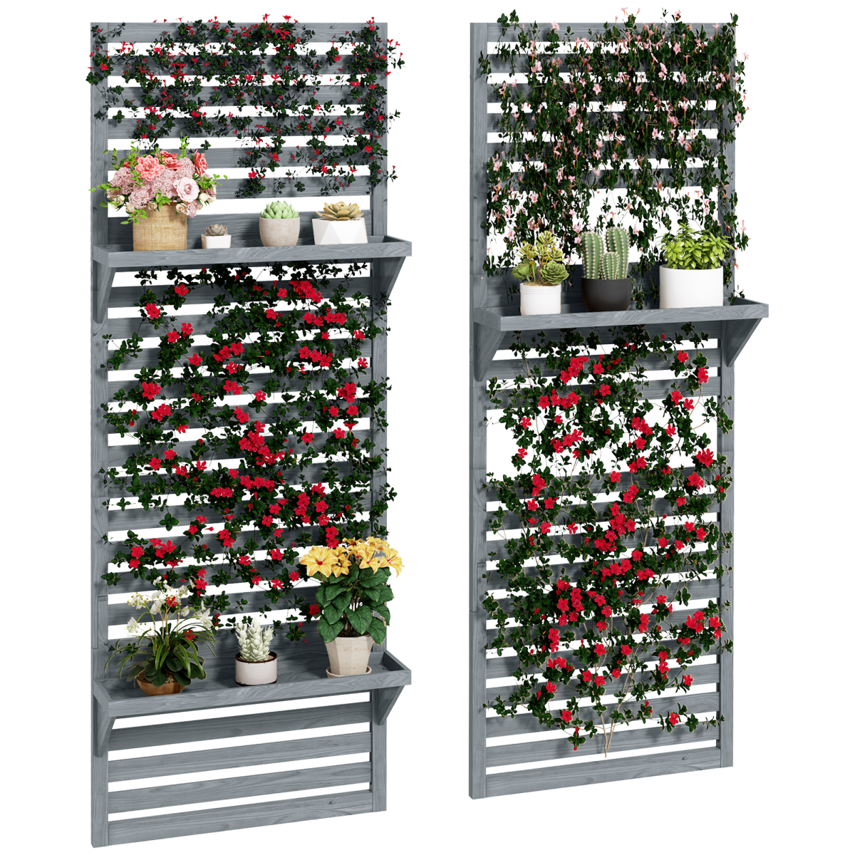 cortex-london-windsor-wall-mounted-plant-stands-set-of-2-with-trellis