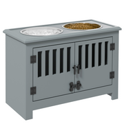 cortex-london-windsor-pawhut-raised-dog-feeding-station-grey