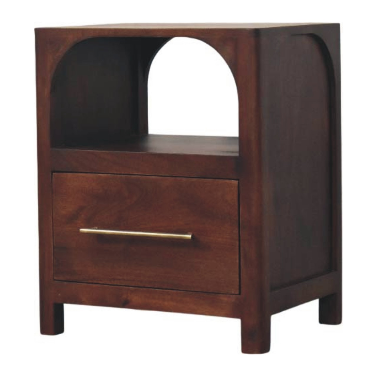 cortex-london-york-solid-mango-wood-arched-one-drawer-bedside-table-winewood-oak