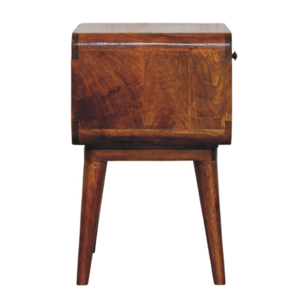 cortex-london-york-chestnut-mango-wood-bedside-table-drawer-open-shelf