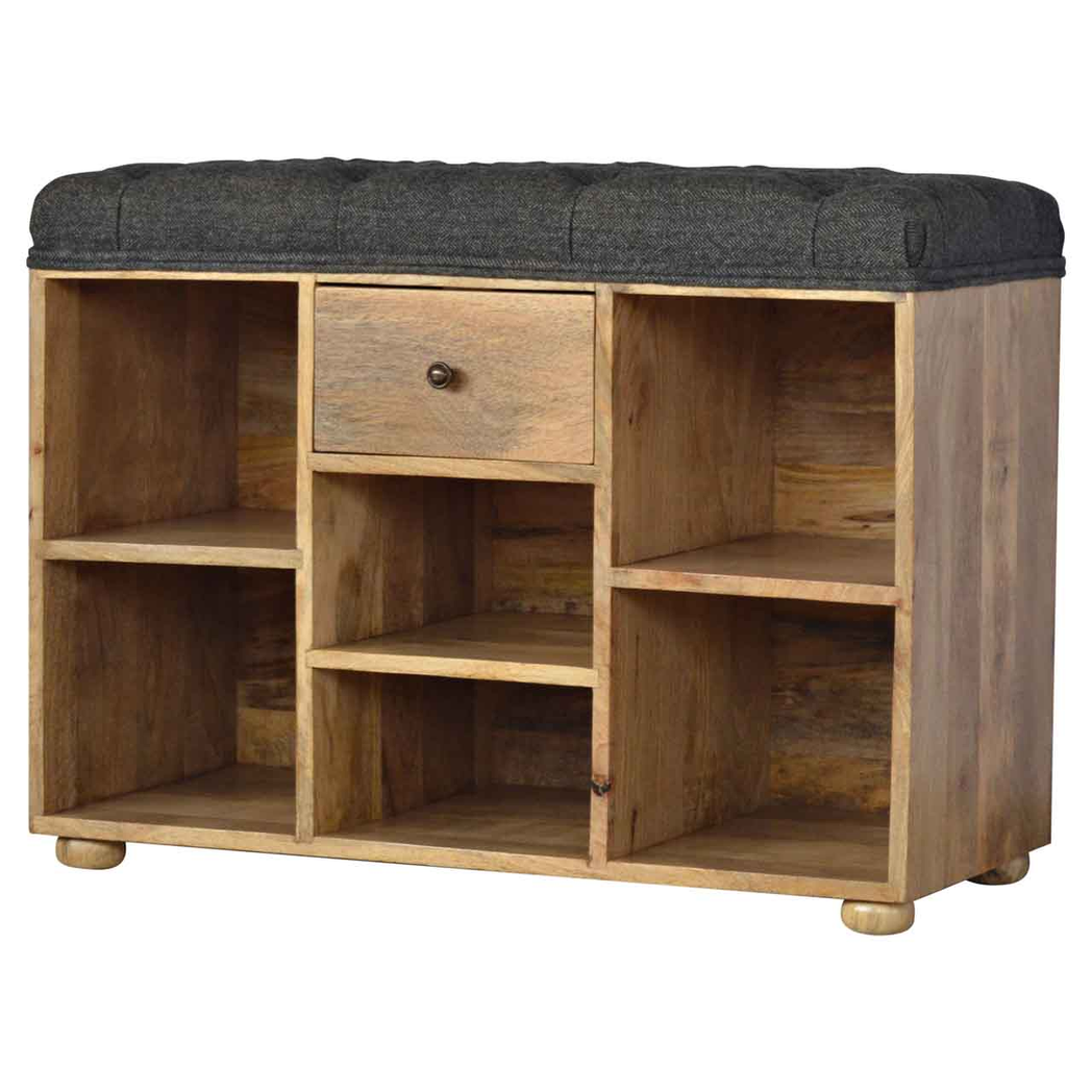 cortex-london-york-black-tweed-solid-mango-wood-shoe-storage-bench