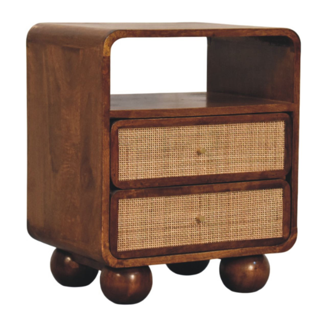 cortex-london-windsor-chestnut-mango-wood-rattan-two-drawer-bedside-table