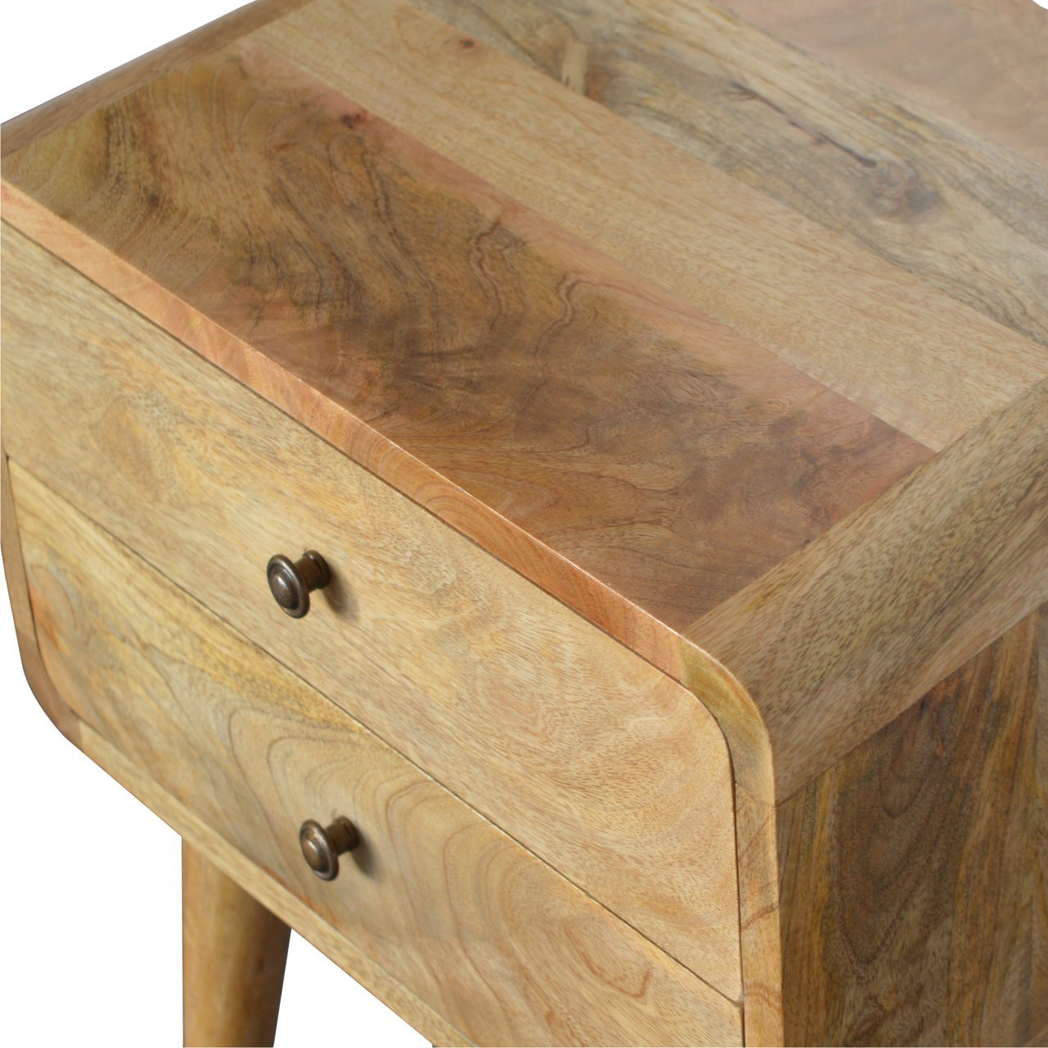 cortex-london-windsor-curved-oakish-bedside-table-two-drawers-solid-mango-wood-brown