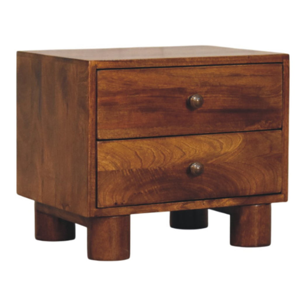 cortex-london-york-dark-brown-two-drawer-mango-wood-nightstand
