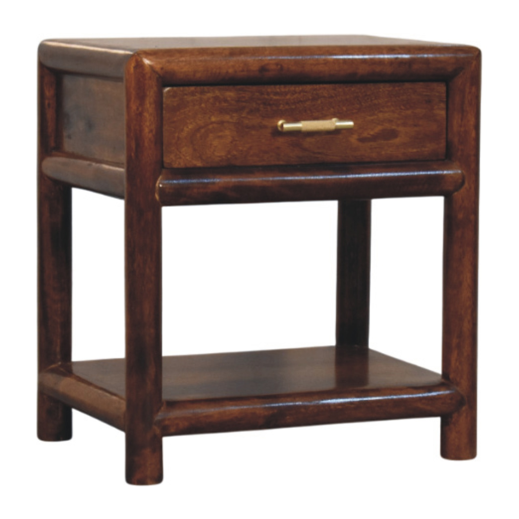 cortex-london-york-chestnut-mango-wood-bedside-table-one-drawer-one-shelf-brass-handle