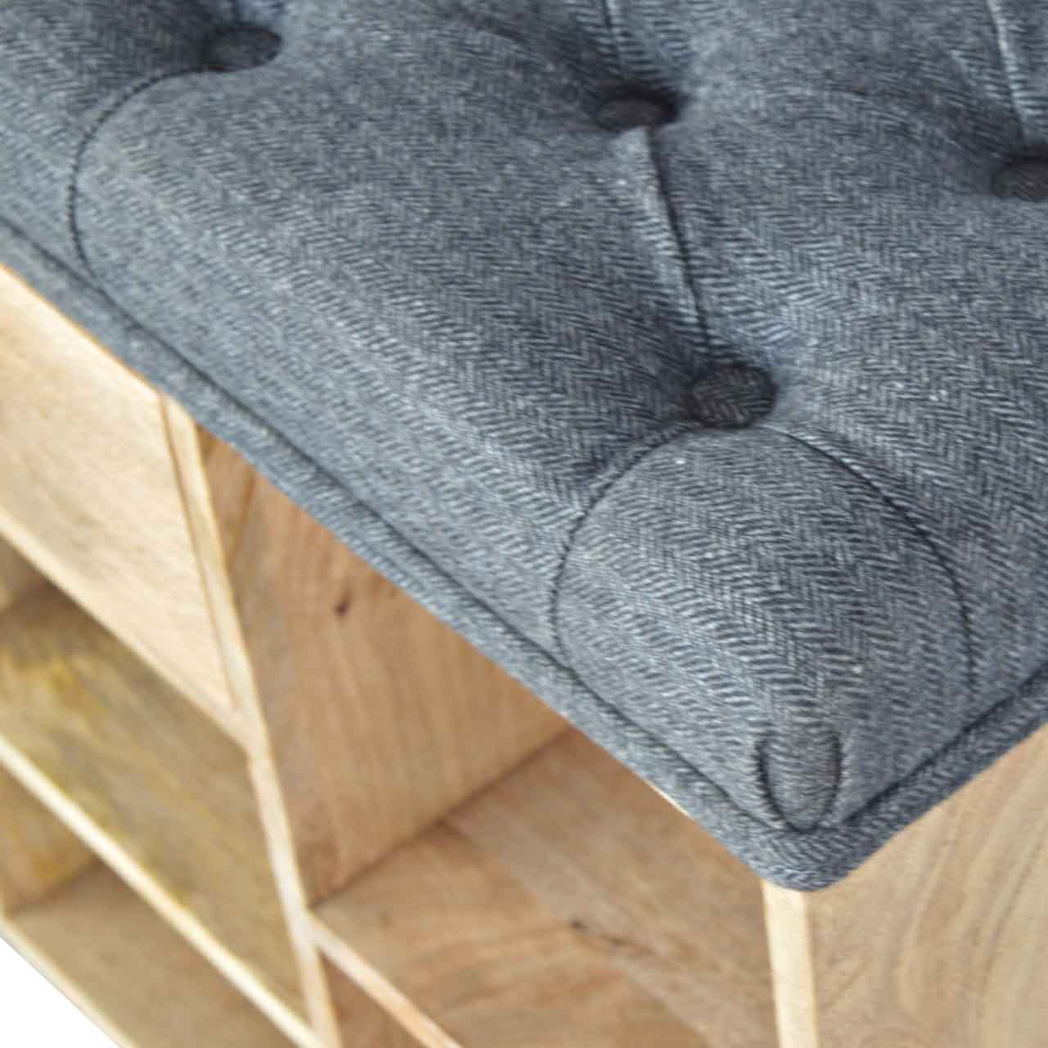 cortex-london-york-black-tweed-solid-mango-wood-shoe-storage-bench