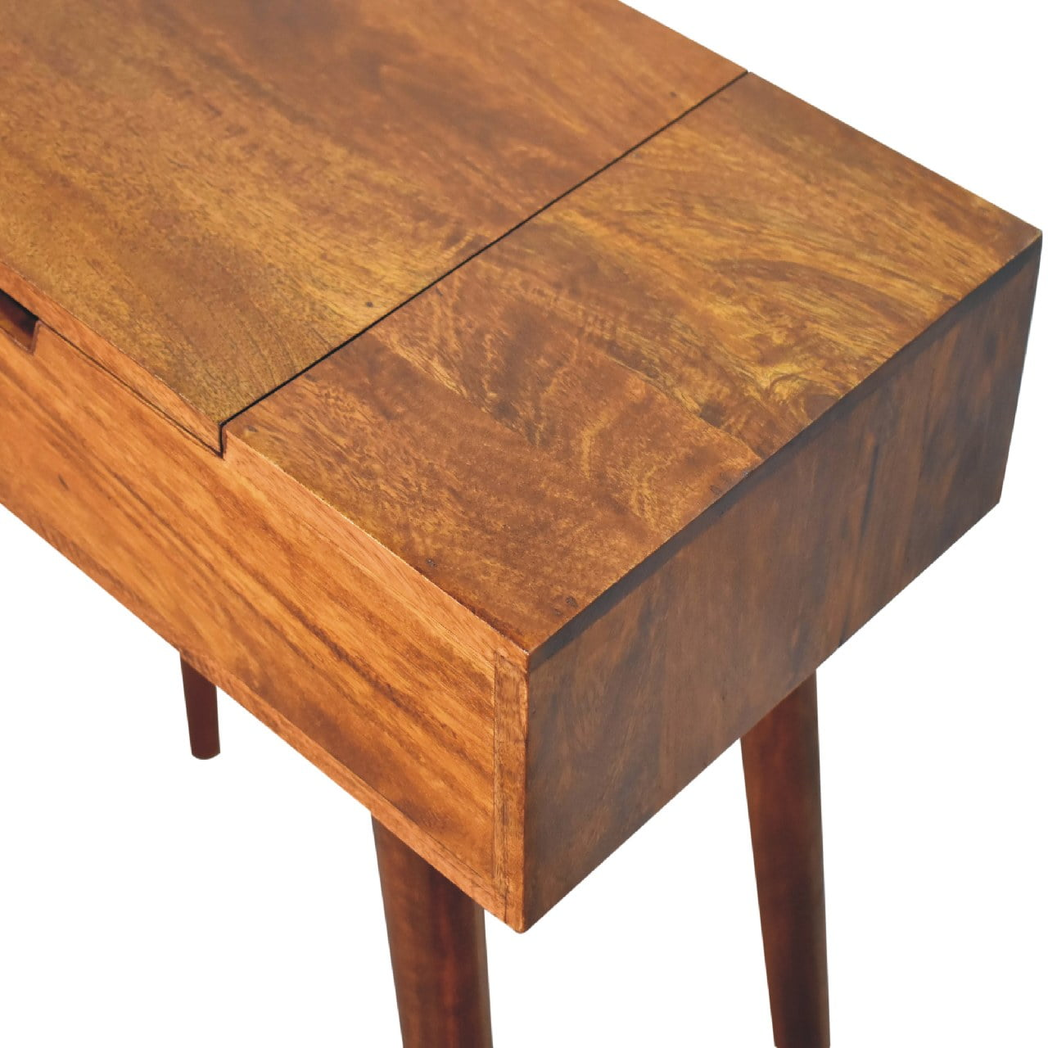 cortex-london-windsor-mini-chestnut-mango-wood-vanity-table-mirror