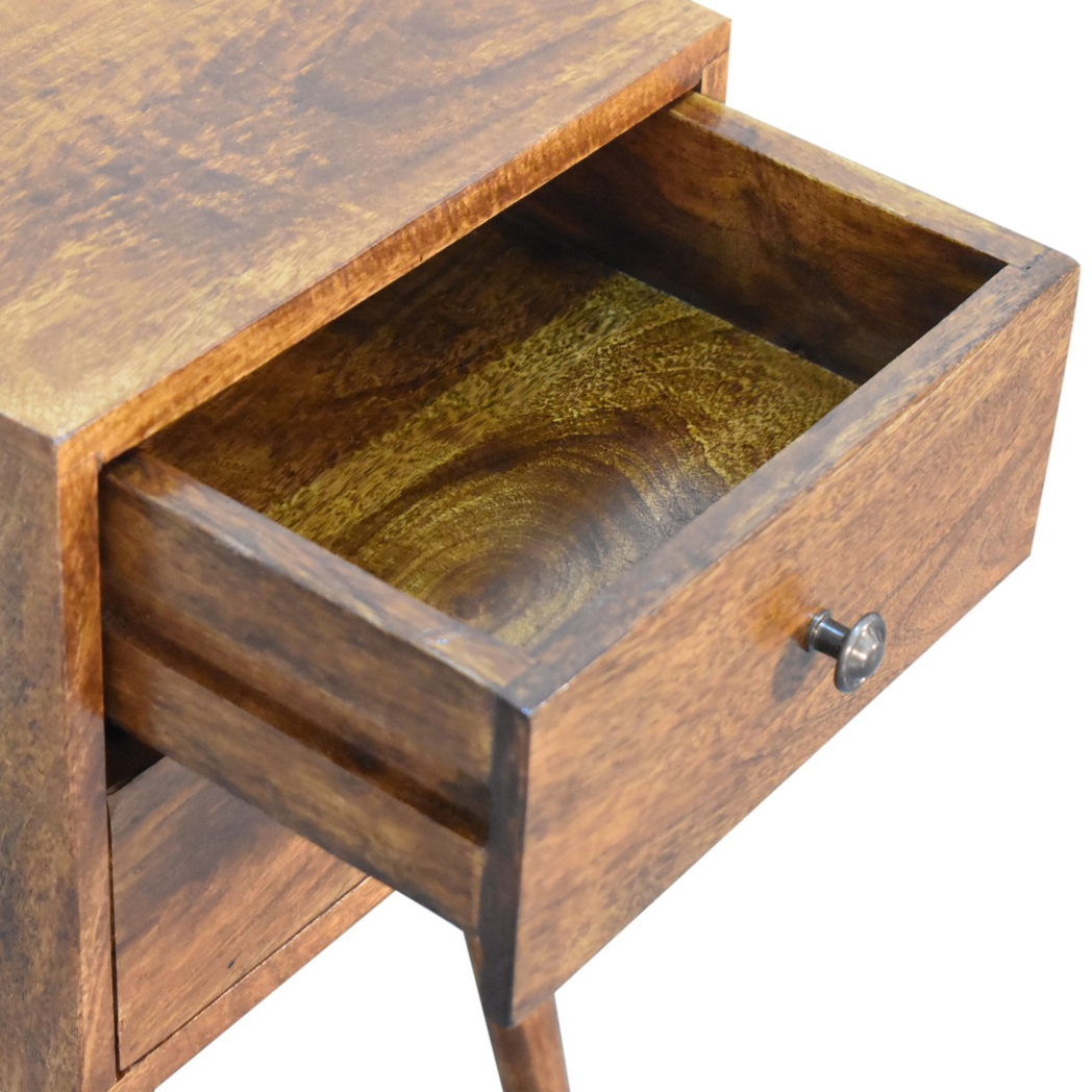 cortex-london-york-chestnut-solid-mango-wood-two-drawer-bedside