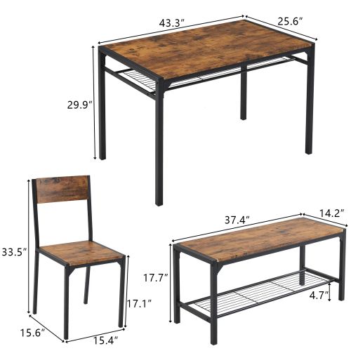 cortex-london-yorkshire-rustic-brown-dining-table-set-for-4-with-two-chairs-and-bench
