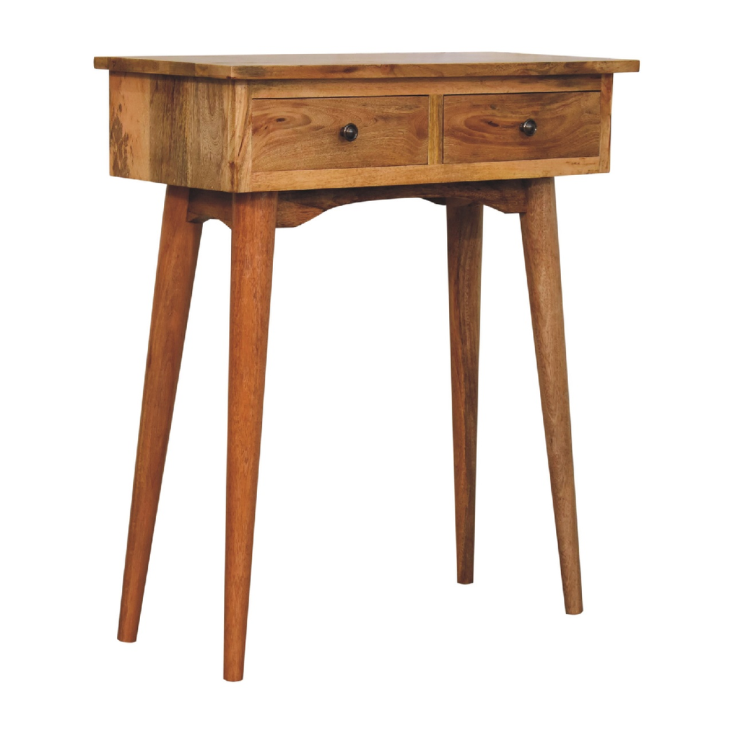 cortex-london-york-mini-oakish-mango-wood-hallway-console-table-two-drawers