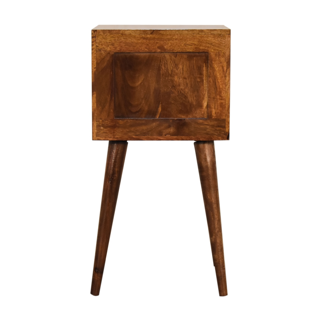 cortex-london-york-chestnut-solid-mango-wood-two-drawer-bedside