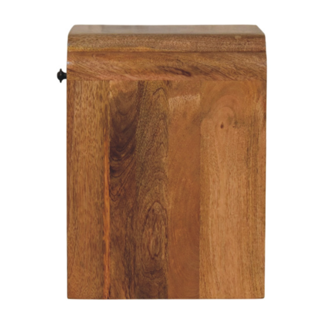 cortex-london-windsor-oakish-mango-wood-bedside-table-drawer-open-shelf